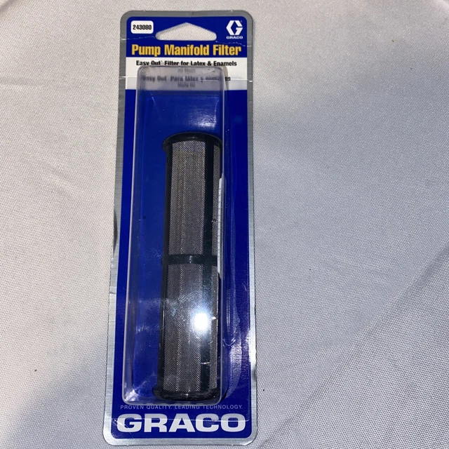 Blue Line USA ~ Drywall Tool Parts ~ Pump Manifold Filter Graco 243080