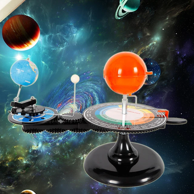 SOLAR SYSTEM ORBIT Sun Earth Moon Orbital Science Model Toy