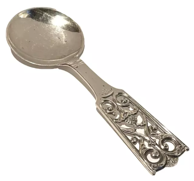 Brodrene Lohne Norway 830 Silver Vintage Berry Serving Spoon 52 Grams 2