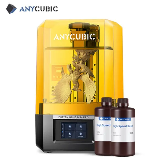 ANYCUBIC Photon Mono M5s Pro 14K LCD Resin 3D Printer+Free 2KG High Speed Resin