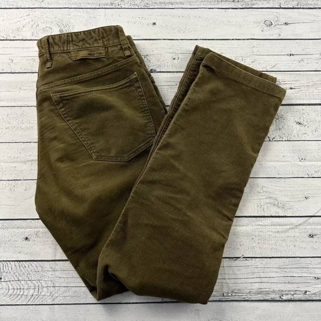Incotex Casual Pants Men's 32x30 Brown Green