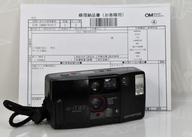 [Optics MINT] Olympus AF-1 Twin QD Point & Shoot 35mm Film Camera From JAPAN