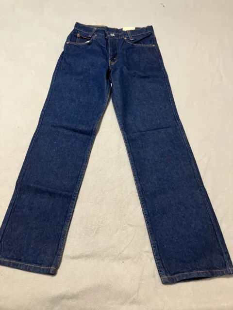 VTG Deadstock Levis Denim Jeans 718-0216 Student Orange Tab -NEW-  27 X 29 Boys