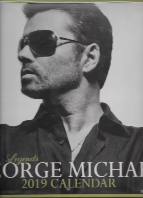 Rare / Calendrier 2019  - George Michael / Calendar Neuf Emballe New & Sealed