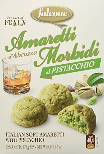 FALCONE Amaretti Macarons aux Amandes/Pistaches 170 g