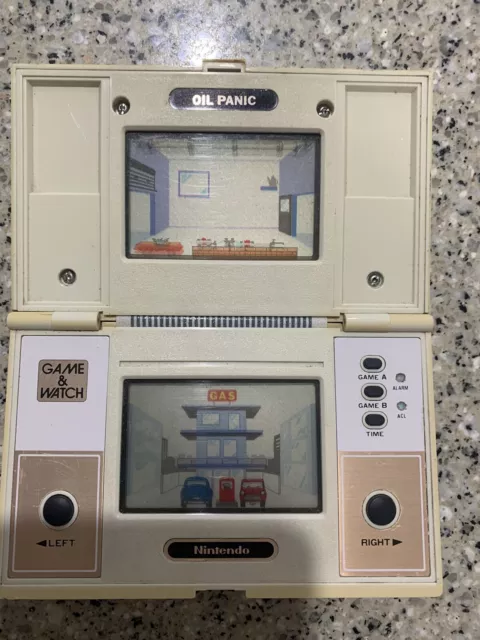 Nintendo Oil Panic Game & Watch Multi Screen OP51 in working condition