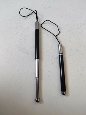 Stylet Retractable Violet pour écran Tactile Attache Jack 3.5 mm 