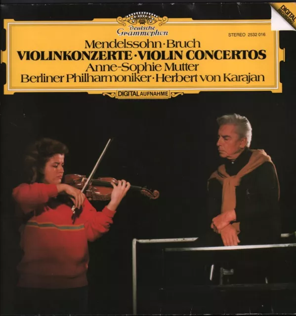 2532016 Anne-Sophie Mutter / Herbert von Karajan / Berliner Philharmoniker