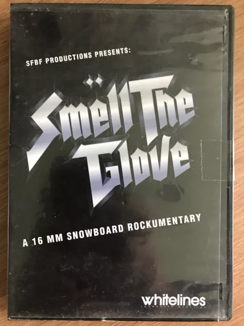 Whitelines Smell the Glove DVD Winter Sport Snowboarding 16mm Rockumentary Movie