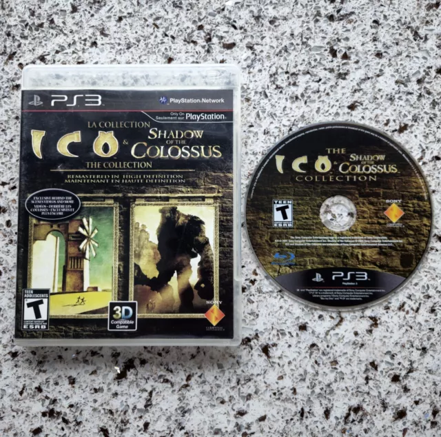 The Ico & Shadow of the Colossus Collection PS3 MINT (Sony PlayStation 3, 2011)