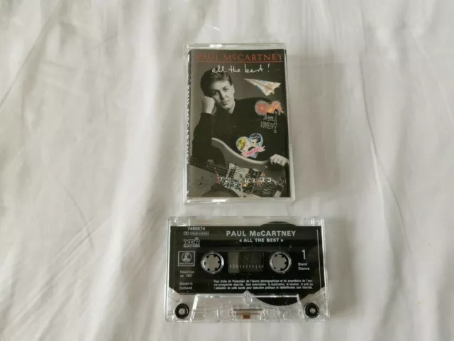 Paul McCartney cassette audio   k7  tape 