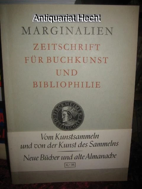 Marginalien 55/1974. Zeitschrift für Buchkunst und Bibliophilie (bis 1968: Blätt