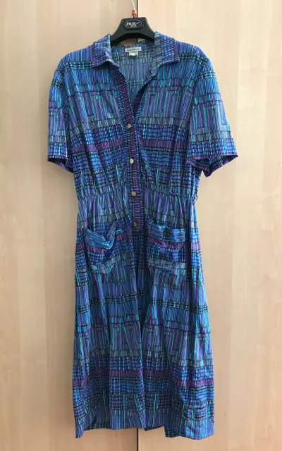 Falconetto Vintage Anni '70 Completo Donna Woman Dress Size M