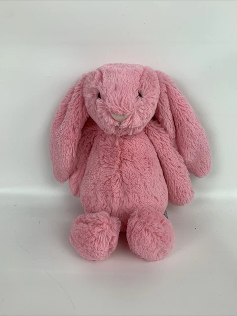JELLYCAT MEDIUM 30CM Bashful Pink Bunny Rabbit Soft Baby Toy Comforter ...