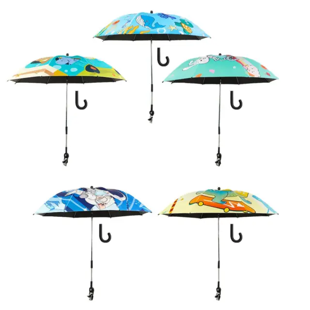 Poussette Parasol Clip on Universal Poussette Parapluie pour Chaises de