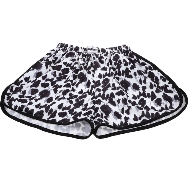 Pantaloncini Donna Estate Leopardato Stampati Allentati Casual Vita Elastici Pantaloni