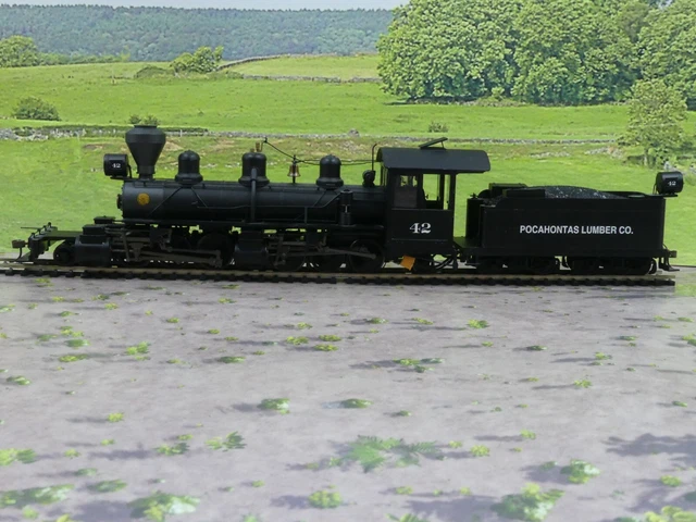 Locomotive Spectrum Articulated Avec Tender – DCC Intégré, Pocahonta Lumber Co #42