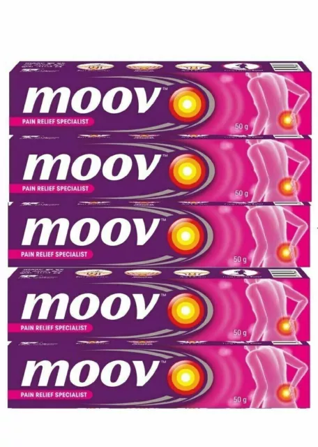 Moov Crème anti-douleur rapide Formule 100 % ayurvédique Huile de Nilgiri -...