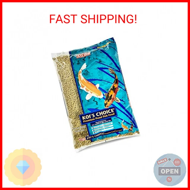 Kaytee Koi's Choice Koi Floating Fish Food, 10 Pound