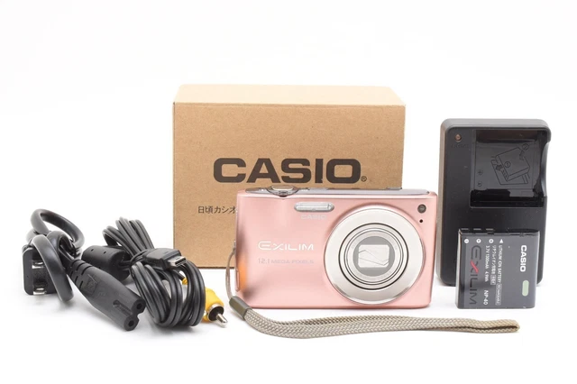 CASIO EX-Z400 PINK Digital Camera EXILIM Compact w/BOX [Excellent+