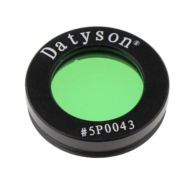 1.25inch Skyglow Moon Nebula Filter For Telescope Eyepiece Green