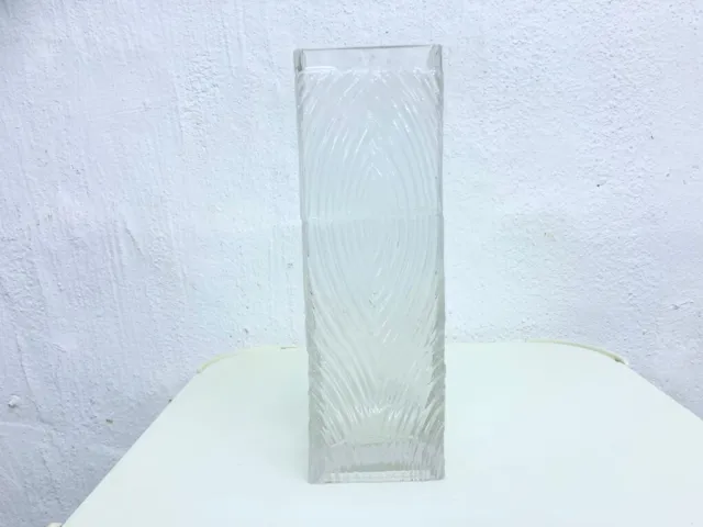 Rosenthal Glas Vase Design Martin Freyer 60er 70er 2