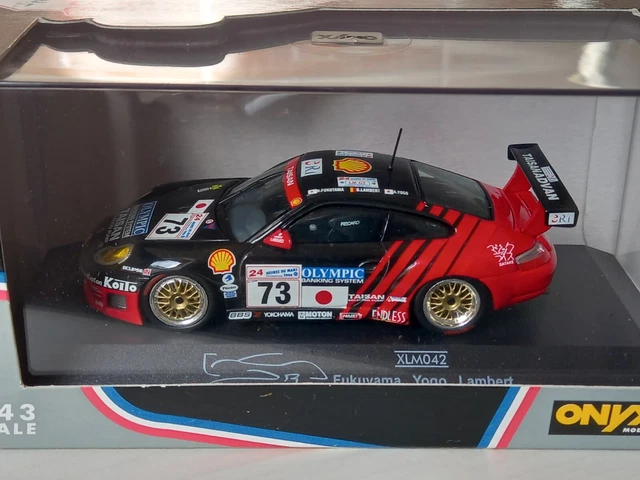 ONYX - PORSCHE 911 Gt3R Le Mans 2000 1:43 Scale Xlm044 £21.99 - UK
