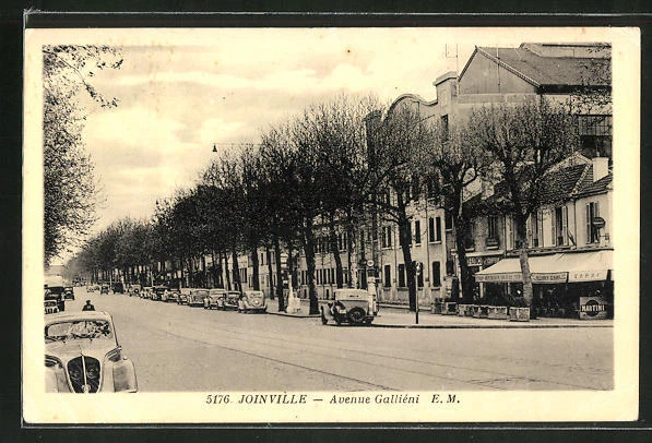 CPA Joinville, Avenue Gallieni 1905