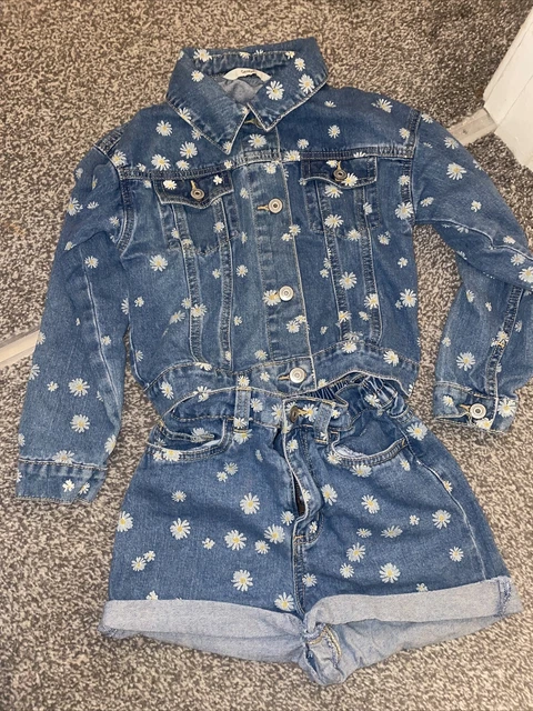 Girls Denim Outfit age 8-9
