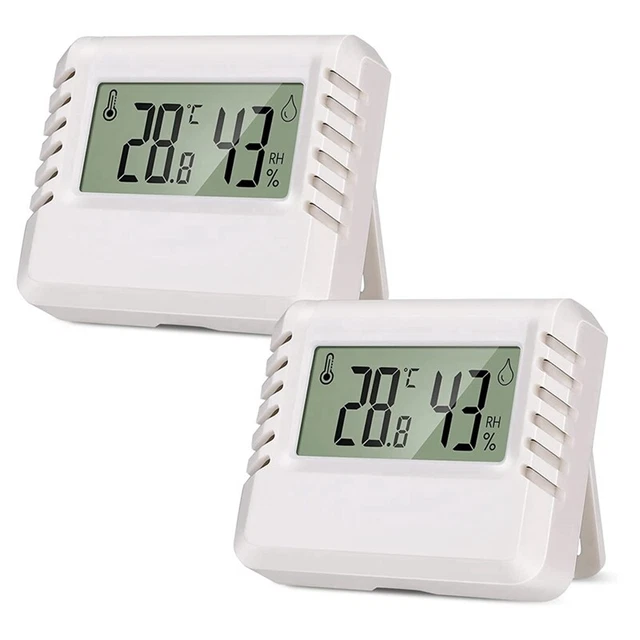 LCD Digital - Indoor - Room Thermometer - Hygrometer Airfe S1Y1