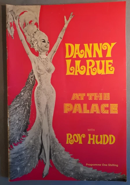 1970 London Palace Theatre Programme DANNY LA RUE. Camp Drag Entertainer/ LGBT