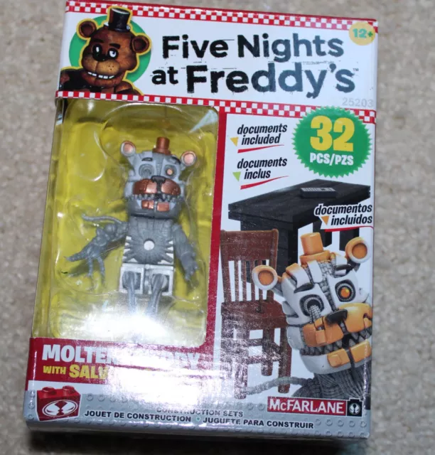 Five Nights at Freddy's MCS - Medium Sets 2 - Parts & Services Construction  Play Set , 209 Pieces 