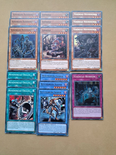 Yugioh Vendread Deck FOR SALE! - PicClick UK