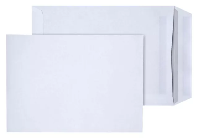 250 Briefumschläge DIN C5 weiß Versandtaschen Kuvert selbstklebend Umschlag SKL
