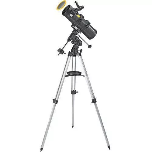 Telescopio riflettore newtoniano Bresser Spica 130/1000 EQ3 con set di filtri