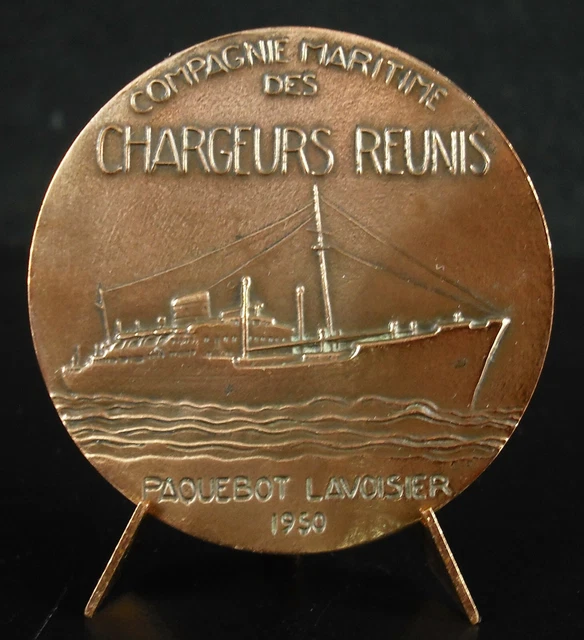 Médaille Bronze – Paquebot Liberté, Compagnie Transatlantique, Bateau
