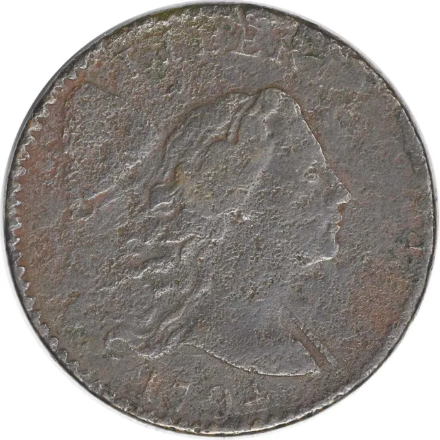 1794 Large Cent VG (Pitted) Uncertified #1033