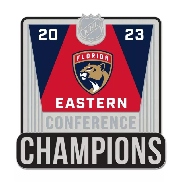 Florida Panthers 2023 NHL Eastern Conference Champions Stanley Cup Lapel Pin