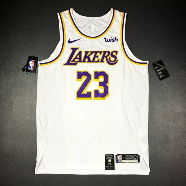 LeBron James Lakers #23 Nike Wish NBA Swingman Jersey - size 50 black NWT