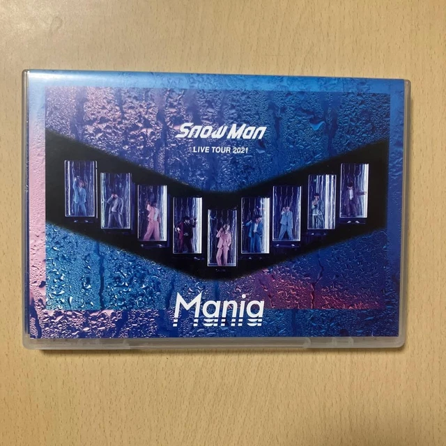 「 Man LIVE TOUR 2021 Mania」 Amazon.co.jp: Snow Man LIVE TOUR 2021 Mania(Blu-ray3枚組)(初回盤
