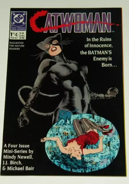 1989 DC Comics Mini Series # 1 CATWOMAN