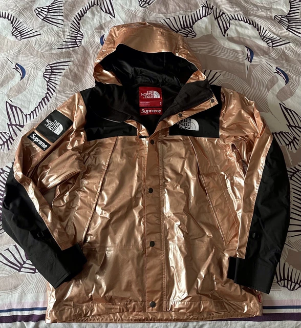 North face supreme shop rose gold