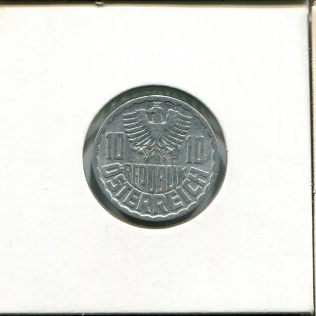 10 GROSCHEN 1963 AUSTRIA Coin #AW838C 2
