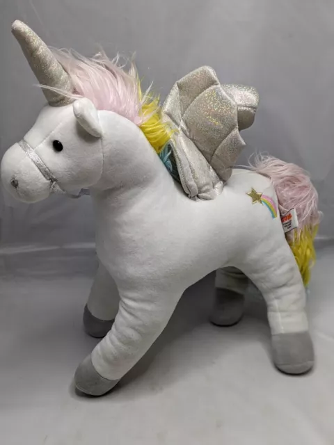 GUND My Magical Sound and Lights Unicorn Stuffed Animal Plush, White, 17" WORKS