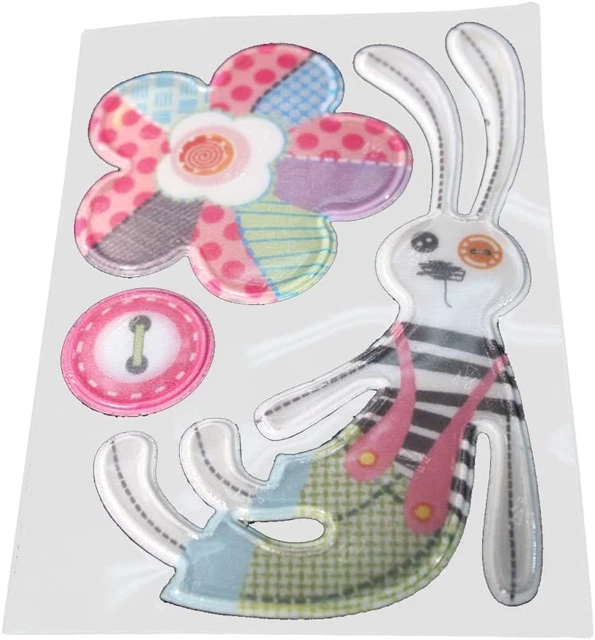 Set de 3 réflecteurs adhésifs pour les filles. Imperméable, lavable en...