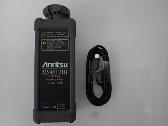 Anritsu 1-PORT USB ShockLine Network Analyzer MS46121B,Opt006, 6GHz, 1749420