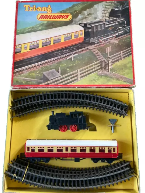 Triang train store sets 1956
