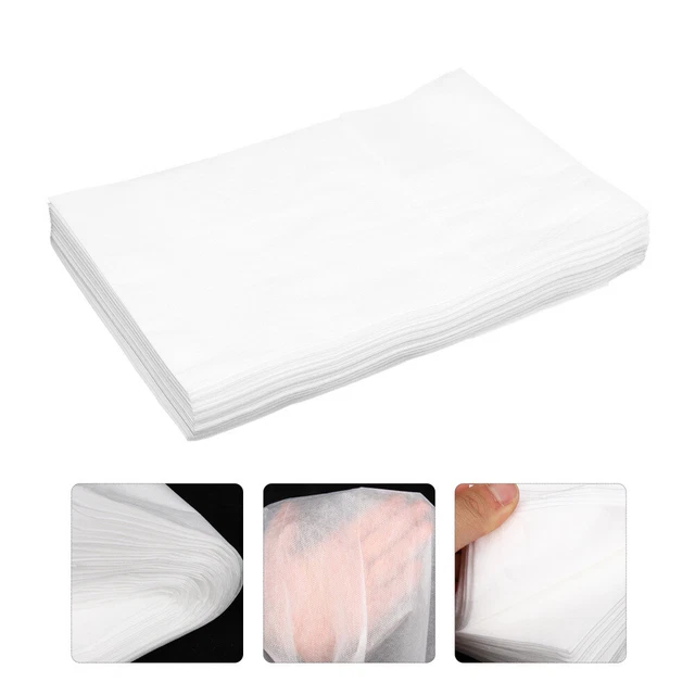 40 Pcs Jeu De Cils Draps Jetables Draps De Table De Massage Jetables Cosmétique