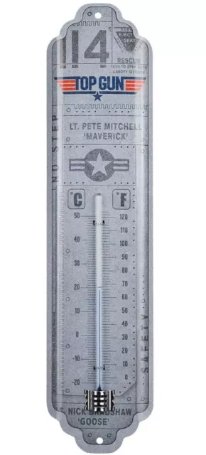 Thermomètre métal Top Gun Maverick OFFICIAL metal Top gun Thermometer