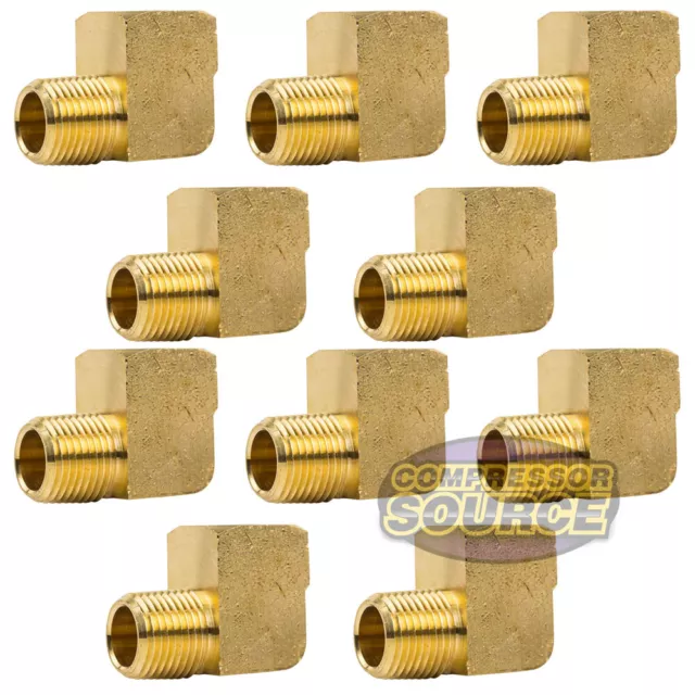 Street Elbow 90 Degree 1/2" Male NPT x 1/2" Female NPT Pipe Connector 10-Pack